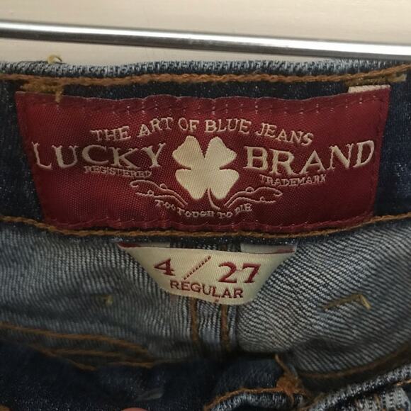 Lucky Brand Sofia Boot Jeans 4 27 Bootcut - Picture 3 of 9